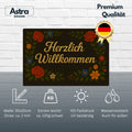 Herzlich Willkommen Blechschild