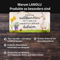 Blechschild Herzlich Willkommen