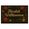 Herzlich Willkommen Blechschild