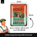 Blechschild Hier wird gezockt