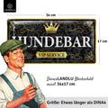 Blechschild Hundebar
