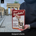 Blechschild Hurra Kuchen!