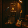 I love my Guitar Blechschild