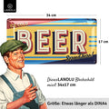 Blechschild Ice Cold Beer