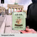 Blechschild Faultier Spruch