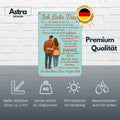 Ich liebe dich Blechschild