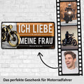 Blechschild Ich liebe meine Frau