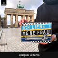 Blechschild Ich liebe meine Frau Werkstatt