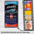 Blechschild Klassiker 60 Jahre