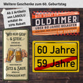 Blechschild Klassiker 60 Jahre