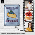 Blechschild Kuchen