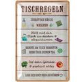 Blechschilder Set für die Küche