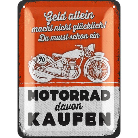 Blechschild Motorrad kaufen