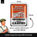 Blechschild Motorrad kaufen