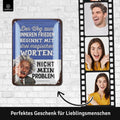 Blechschild Einstein Innere Frieden