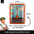 Blechschild Vorsicht vor der Gärtnerin