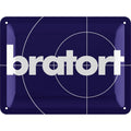 Blechschild Bratort