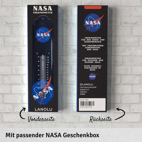 LANOLU Thermometer NASA 7x28cm