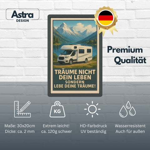 Lebe deine Träume Wohnmobil