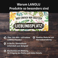 Blechschild Lieblingsplatz quer
