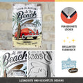 VW Bulli - Beach Blechschild