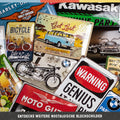 VW Bulli - Beach Blechschild