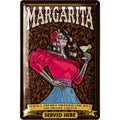 Blechschild Margarita