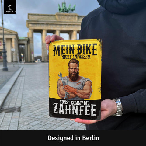 Blechschild Mein Bike