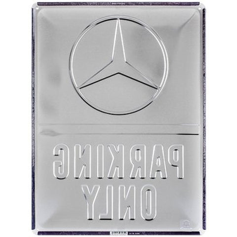 Mercedes Parking Only Blechschild