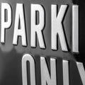 Mercedes Parking Only Blechschild