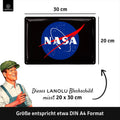 Blechschild Nasa