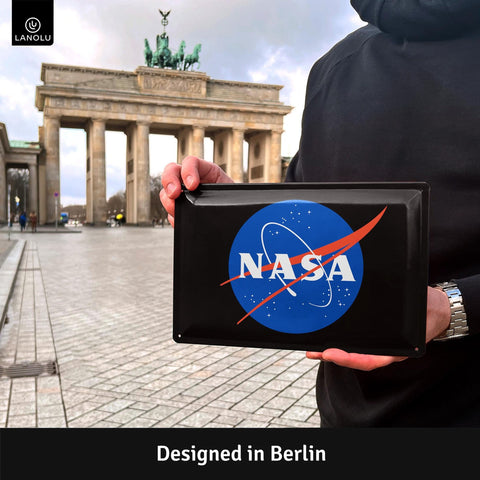 Blechschild Nasa