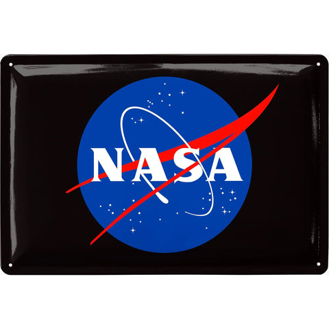 Blechschild Nasa