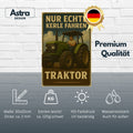 Traktor Echte Kerle Blechschild