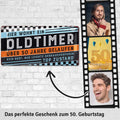 Blechschild Oldtimer 50 Jahre