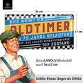 Blechschild Oldtimer 70 Jahre