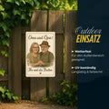 Oma und Opa Blechschild