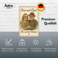 Oma und Opa Blechschild