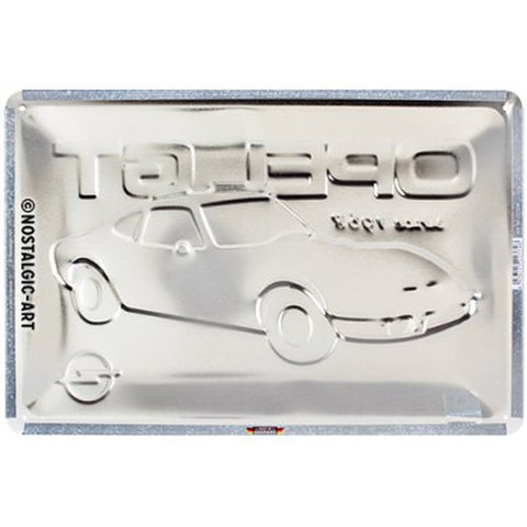 Opel GT Blechschild
