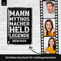 Blechschild Mein Papa