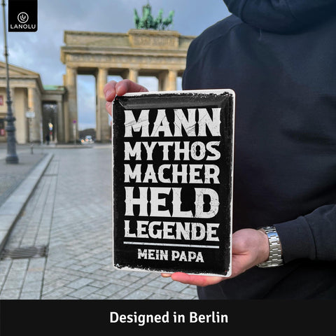 Blechschild Mein Papa
