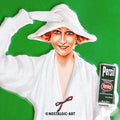 Persil - Weiße Dame Grün 1922 Blechschild