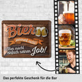 Blechschild Bier jammert nicht