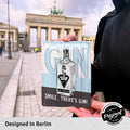Blechschild Smile Gin