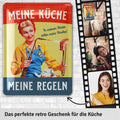 Blechschild  Meine Küche