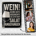 Blechschild Wein Geschichte