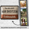 Blechschild Meine Lieblingsplatz