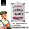 Blechschild Schwestern und Freundinnen