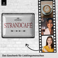Blechschild Strandcafe