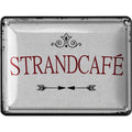 Blechschild Strandcafe